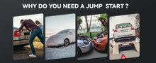 Load image into Gallery viewer, Car Jump Starter 3000A/4000A/5000A Battery Charger Emergency Power Bank Booster for 12V Gasoline and Diesel Vehicles Starting