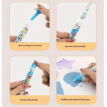 Load image into Gallery viewer, 100x80CM Magic Water Drawing Mat Coloring Doodle With Reusable Magic Pens Montessori Painting Board Educational Toys Kids Gifts