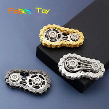 将图片加载到图库查看器,Sprockets Flywheel Fingertip Gyro Fidget Spinner Antistress Anxiety Metal Bike Chains EDC Spinner Fidget Toys For Adult Kids
