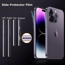 Load image into Gallery viewer, Film For iPhone 14 Pro Max Back Side Screen Protector Film for iPhone 13 Mini 12 13 Pro Max 14 Pro 14Pro Max Not Glass Temper Film Premium HD Clarity Anti-Fingerprint/Scratch Compatible with iPhone