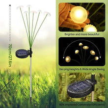 Load image into Gallery viewer, 6LED Solar Jellyfish Mushroom Lights β LED Garden & Lawn Solar Plug Lights