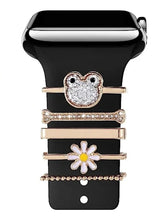 Load image into Gallery viewer, Decoration For Apple watch band 8 6 7 4 se 42mm Diamond Jewelry ring Accessories samsung/Huawei wristband 20/22mm watch strap