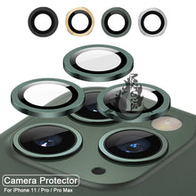 Load image into Gallery viewer, Camera Glass for iPhone 13 Mini Pro Max Glass Protector Camera iPhone 13 Protective Glass iPhone 13 Pro Max Screen Protector Camera Cover Circle Tempered Glass Protector