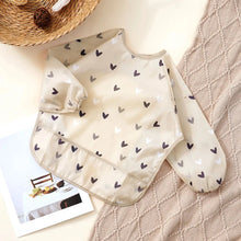 将图片加载到图库查看器,Waterproof Long Sleeve Baby Bib | Washable Feeding Bib with Full Coverage & Easy Clean Design