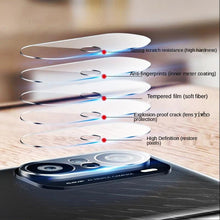 Load image into Gallery viewer, 5PCS Tempered Glass For iphone 13 Pro Max Mini Camera Lens Protectors Film For 12 11 se3 se 2022 2020 6 7 8 plus Tempered Glass Camera Protector Case Friendly Camera Lens Protector For iPhone