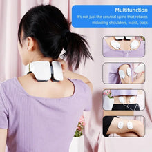 Load image into Gallery viewer, 6 Heads Smart Neck Massage Instrument Shoulder Neck Massage Cervical Vertebra Health Care Vibrator Heating Relieve Muscle Gift