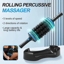 Load image into Gallery viewer, Cordless Roller Body Massager β 360 Percussive Relaxer