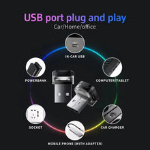 Load image into Gallery viewer, Mini USB LED Car Light – Colorful Interior Atmosphere & Emergency Lamp