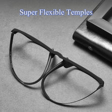 Load image into Gallery viewer, YIMARUILI Men's Square Glasses – Ultra-Light Titanium Optical Frames