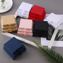 Load image into Gallery viewer, 10pcs Kraft Paper Jewelry Boxes for Necklace Bracelet Earrings Gifts