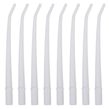 Load image into Gallery viewer, 25pcs/Bag Dentistry Suction Tube 1/4" 1/8'' 1/16'' Odontologia Plastic Curved Tips Surgical Aspirator Dental Saliva Ejector