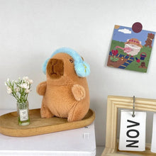 Load image into Gallery viewer, Cute Capybara Plush Toy Hoodie – Small Winged Stuffed Doll for Kids