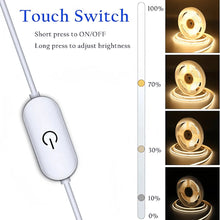 将图片加载到图库查看器,LED COB USB Strip Light – Touch Dimmer Indoor Lighting
