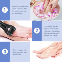 将图片加载到图库查看器,Electric Foot Sandpaper Foot File for Heels Grinding Pedicure Tools Professional Foot Care Tool Dead Hard Skin Callus Remover