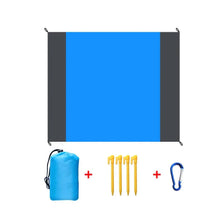 Load image into Gallery viewer, Sandproof Beach Blanket Waterproof Picnic Mat (200×210cm) – Lightweight Outdoor Camping & Travel Mat
