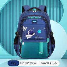 Load image into Gallery viewer, Kids Astronaut Backpack Waterproof School Bag for Boys
