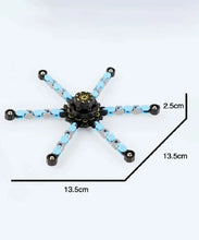 将图片加载到图库查看器,Deformable Fidget Spinner Chain Toy – Intelligent Stress Relief Finger Gyro for Kids & Adults