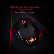 Load image into Gallery viewer, Redragon M913 Gaming 16000 DPI Wired 2.4Ghz Wireless RGB Optical Gamer Mice 16 Programmable Buttons, Black/White Mouse