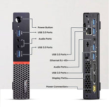 Load image into Gallery viewer, Lenovo ThinkCentre Business Desktop Intel 3.10 GHz Windows 11 Pro With 24 Inch LED