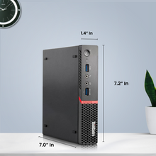 Load image into Gallery viewer, Lenovo ThinkCentre Business Desktop Intel 3.10 GHz Windows 11 Pro With 24 Inch LED