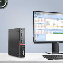 Load image into Gallery viewer, Lenovo ThinkCentre Business Desktop Intel 3.10 GHz Windows 11 Pro With 22 Inch LED