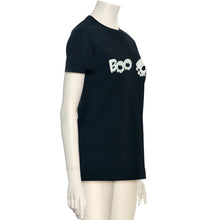 Load image into Gallery viewer, Skull Boo Glow in the Dark Puff Halloween Tee Shirt
