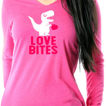 Load image into Gallery viewer, Love Bites Tapered Long Sleeve Hoodie