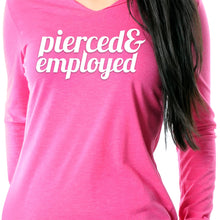 将图片加载到图库查看器,Pierced & Employed Tapered Long Sleeve Hoodie