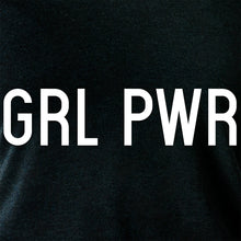 Load image into Gallery viewer, GRL PWR Black Long Sleeve Hoodie