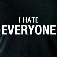 Load image into Gallery viewer, I hate everyone Tapered Long Sleeve Hoodie