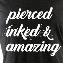 Load image into Gallery viewer, Pierced Inked & Amazing Gray Frost Tapered Long Sleeve Hoodie