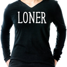 将图片加载到图库查看器,Loner Tapered Long Sleeve Hoodie