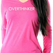 Load image into Gallery viewer, Overthinker Tapered Long Sleeve Hoodie
