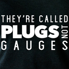 Load image into Gallery viewer, They're Called Plugs NotGs Black Tapered Long Sleeve Hoodie
