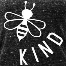 Load image into Gallery viewer, Bee Kind Black Gray Cosmic Twist Back Tank Top