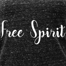 Load image into Gallery viewer, Free Spirit Black Gray Cosmic Twist Back Tank Top