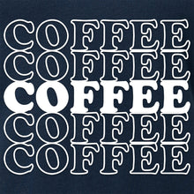 将图片加载到图库查看器,Coffee Coffee Coffee Coffee Coffee V-Neck Tee Shirt