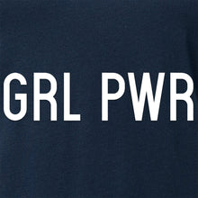 将图片加载到图库查看器,GRL PWR Black V-Neck Tee Shirt
