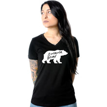 将图片加载到图库查看器,Mama Bear Tapered V-Neck Tee Shirt
