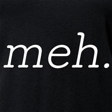 Load image into Gallery viewer, Meh. Black Tapered V-Neck Tee Shirt