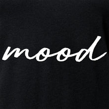Load image into Gallery viewer, Mood Black Tapered V-Neck Tee Shirt