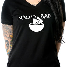 将图片加载到图库查看器,Nacho Bae Tapered V-Neck Tee Shirt