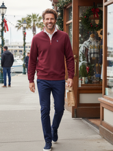 将图片加载到图库查看器,Turnberry Quarter Zip Smooth Knit