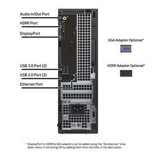 将图片加载到图库查看器,Dell OptiPlex 3060 Desktop – 1 TB Storage – 8th Gen - Very Good Refurbished