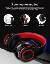 将图片加载到图库查看器,The Perfect Part Super Bass Bluetooth Headphones LED Light