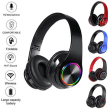 将图片加载到图库查看器,The Perfect Part Super Bass Bluetooth Headphones LED Light