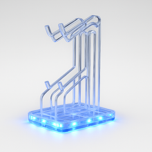 Load image into Gallery viewer, Nebula Dock - Charging Rack & Organizer w/ Glowing LED Light