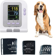 Load image into Gallery viewer, CONTEC Vet Electronic Sphygmomanometer Automatic Blood Pressure Monitor Tonometer with Download PC Software CONTEC08A-VET