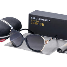 将图片加载到图库查看器,BARCUR Sunglasses Trendy Butterfly Design Fashion Women Sunglasses Polarized Lens Ladies Sun Glasses UV400 Protection for Hot Summer Days