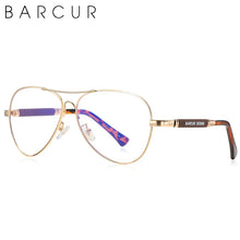 将图片加载到图库查看器,BARCUR Polarized Pilot Sunglasses for Men – Stylish Anti Blue Light UV400 Protection Gradient Mirror Lens Stainless Steel Trendy Frame – Fashion Aviator Sun Glasses for Men Ideal for Driving Travel Summer & Outdoor Activities